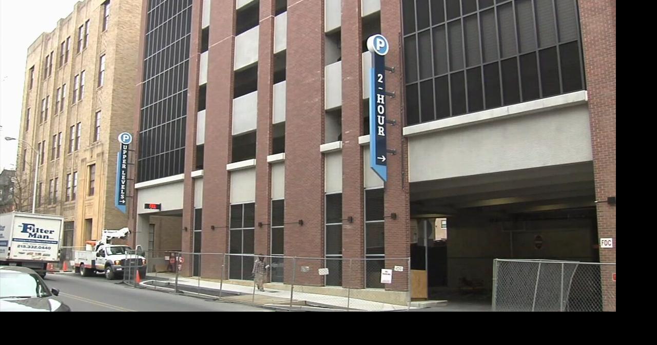 A look inside Easton's Fourth Street Parking Garage, now set to be