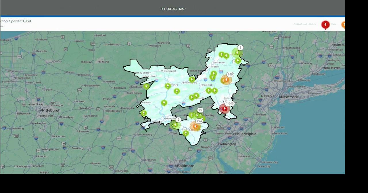 Crews continue to restore power to customers in Berks, Lehigh Valley ...