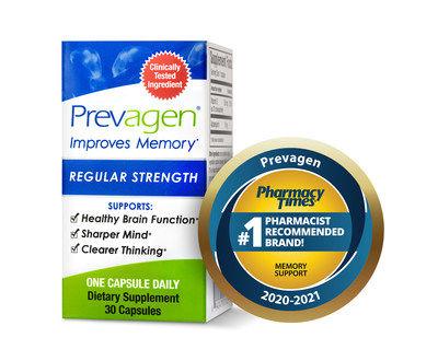 Prevagen Again Selected As 1 Pharmacist Recommended Memory