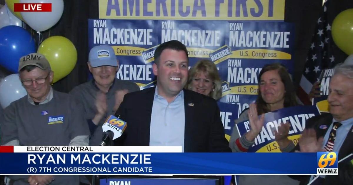 WATCH: Ryan Mackenzie addresses supporters after victory | Election ...