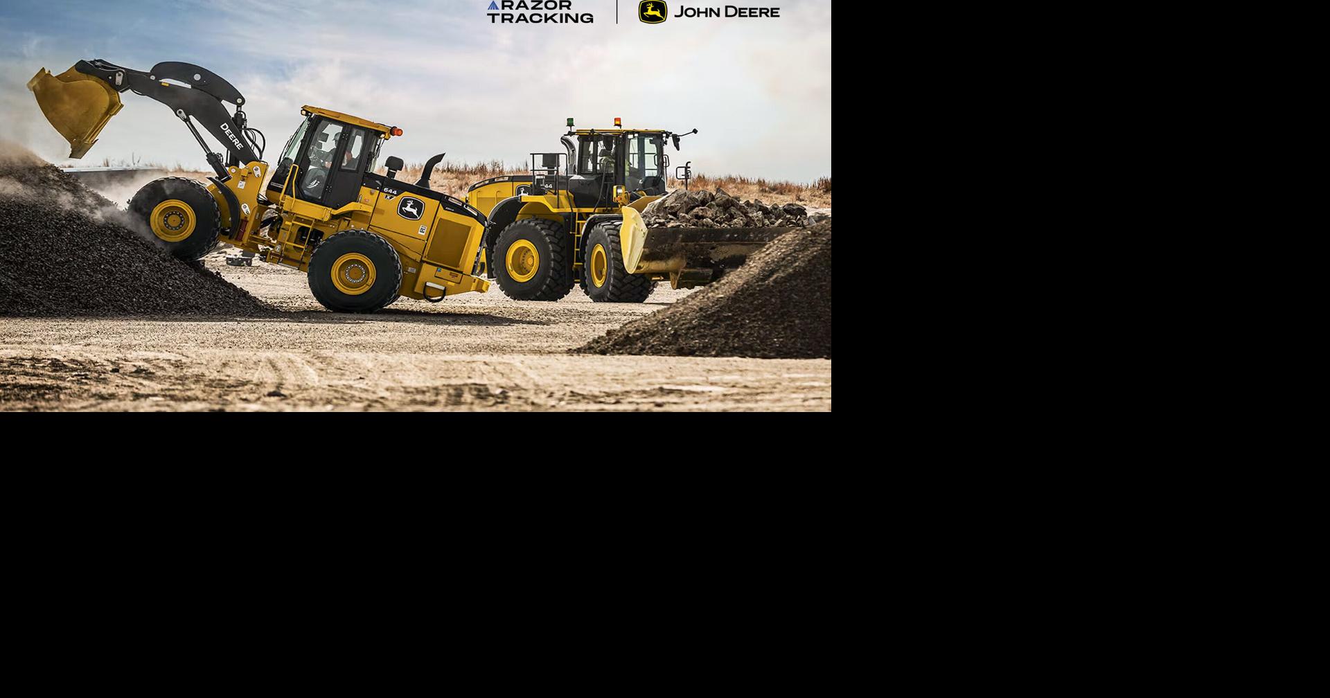 RAZOR TRACKING CONSTRUCTION FLEET INTEGRATION SOLUTION NOW AVAILABLE THROUGH JOHN DEERE OPERATIONS CENTER™