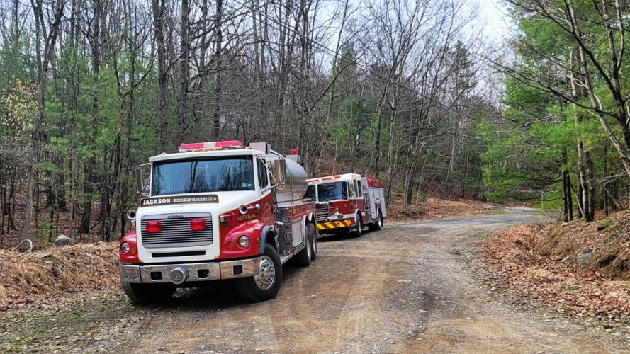 Jackson Twp. brush fire rekindles | Poconos and Coal Region | wfmz.com