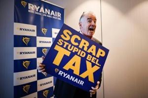 Ryanair hits out at 'stupid' Belgium over aviation taxes