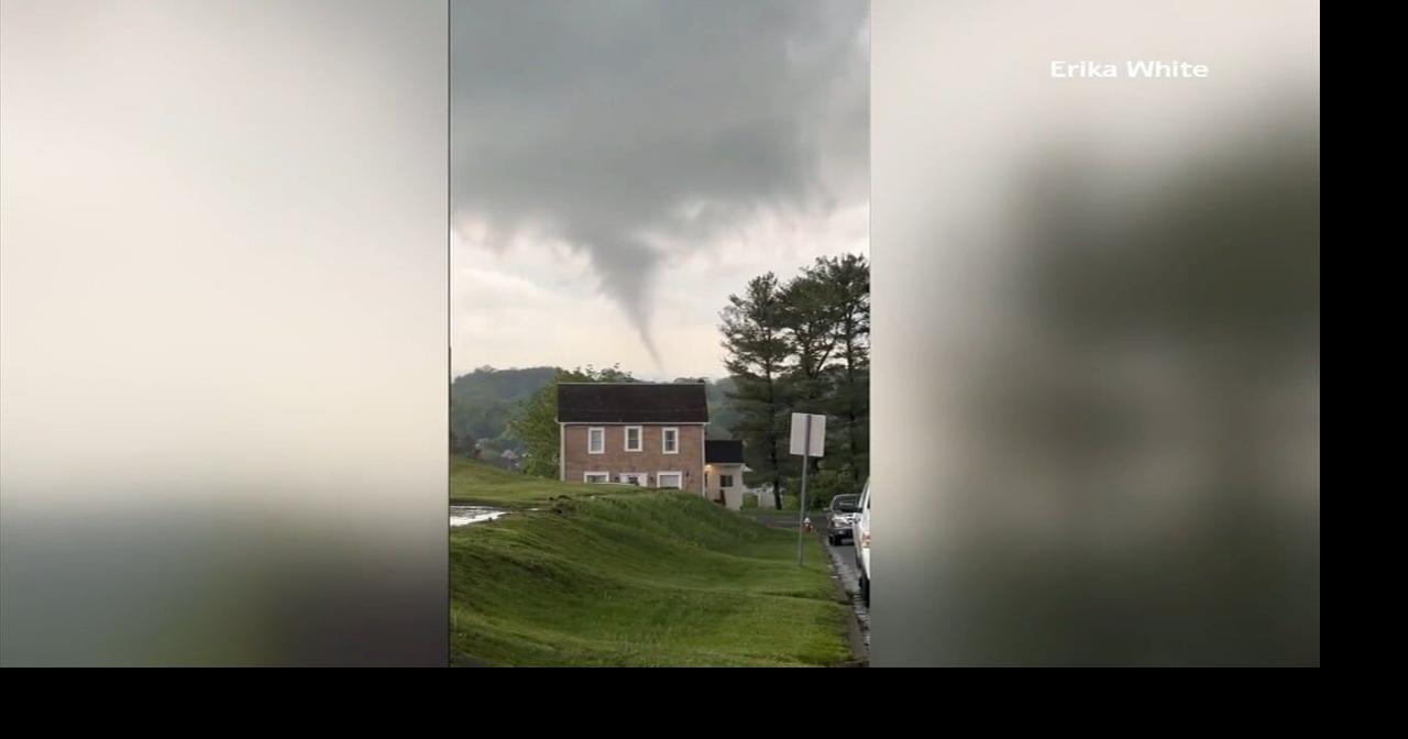 'The front door flew open': EF1 tornado causes damage to family's home ...