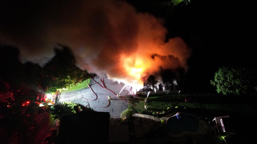Crews battle garage fire in Northampton County | Nazareth Area | wfmz.com