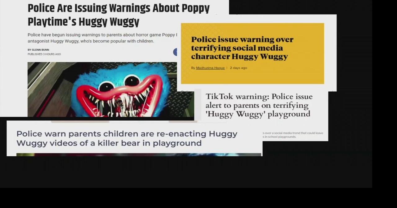 Huggy Wuggy warning as cops urge parents to stop kids watching horrific  TikTok videos - Mirror Online