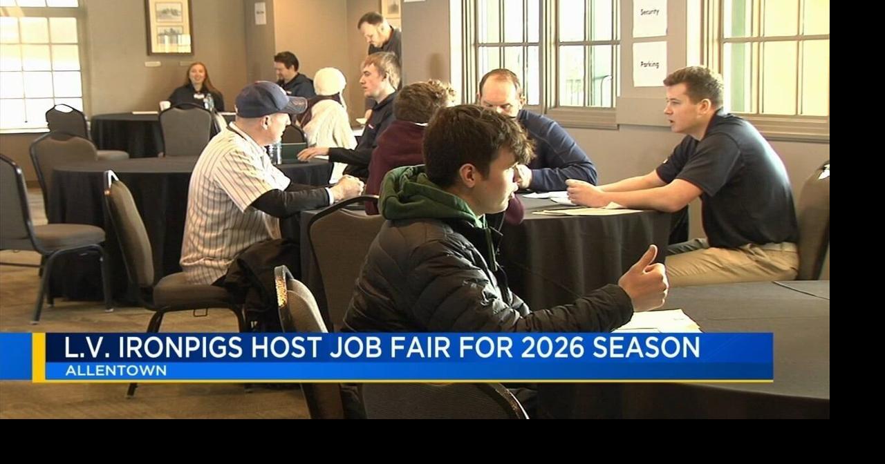 Job fair held at Coca-Cola Park for various positions with IronPigs