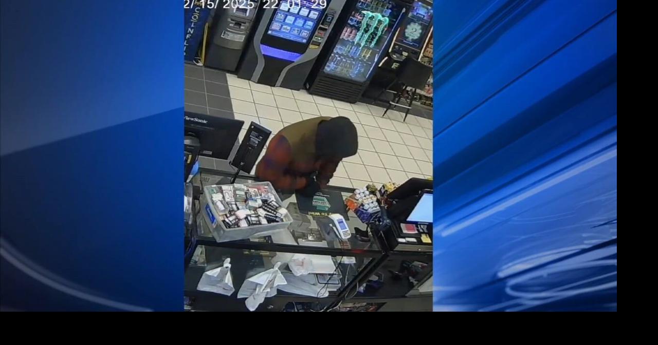 Police looking for man after armed robbery at convenience store in ...