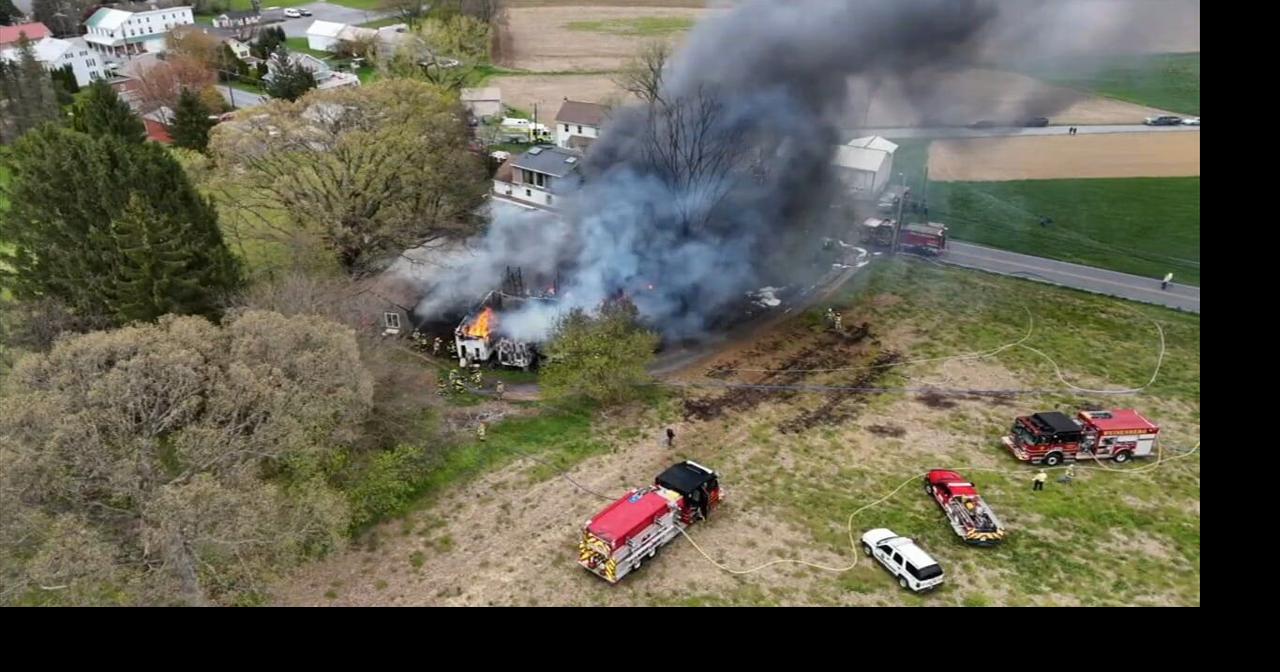 Barn fire destroys shop, apartments in northern Berks County | Berks ...