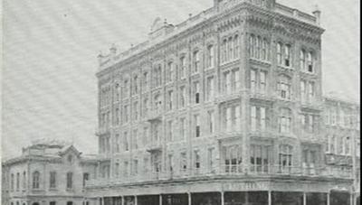 History S Headlines Former Site Of First National Bank In