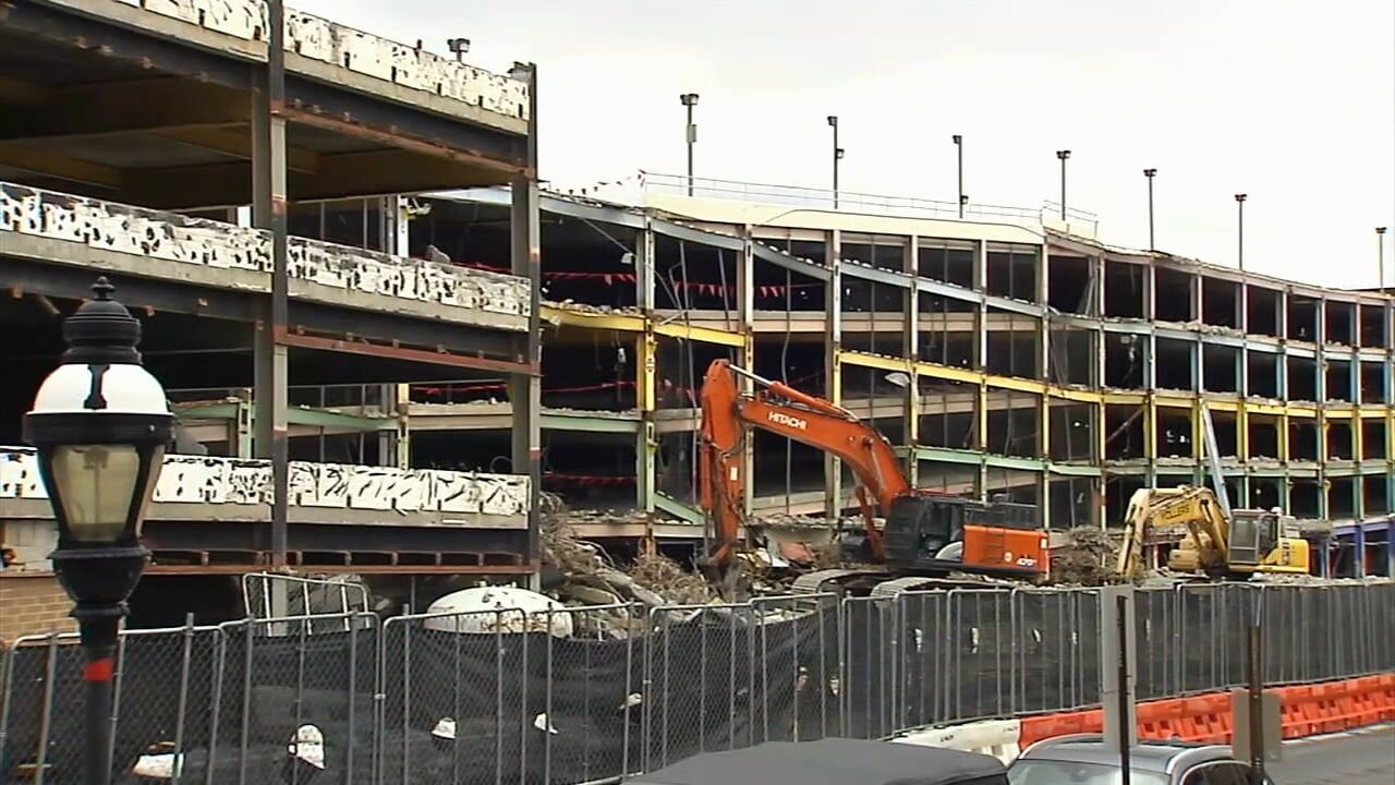 Demolition Of Bethlehem's Walnut Street Garage To Continue Monday ...