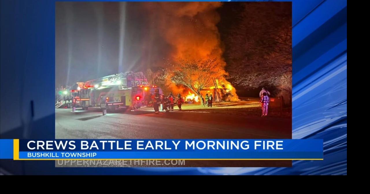 Fire razes home in Nazareth | Nazareth Area | wfmz.com