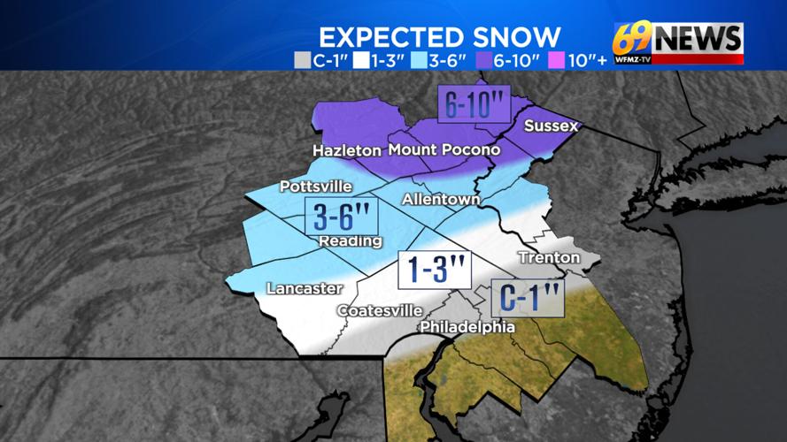 Winter storm still on track to bring first widespread accumulating snow ...