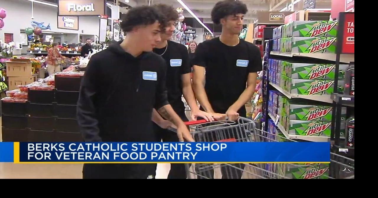 Berks Catholic students go shopping for a good cause