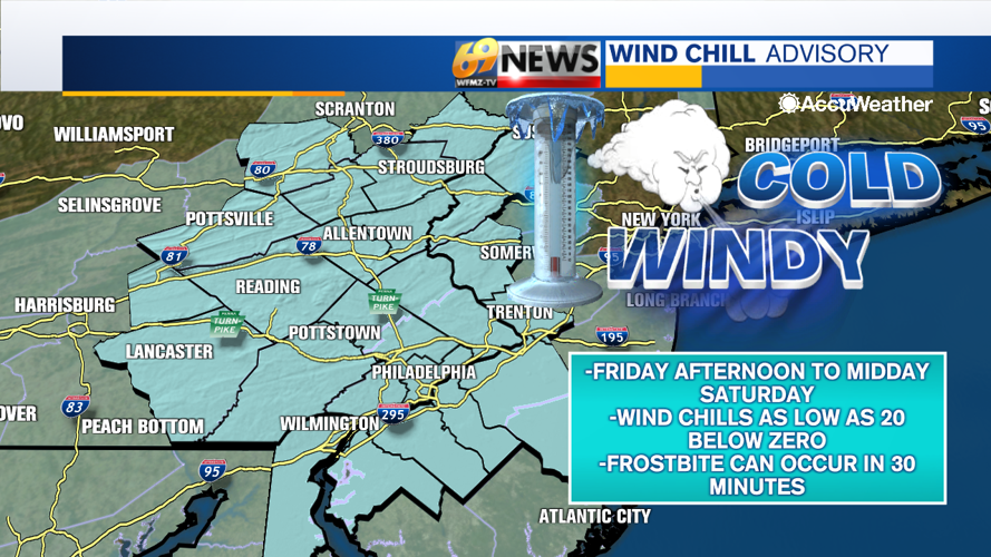 Arctic air pours in Friday afternoon with wind chills below zero by ...