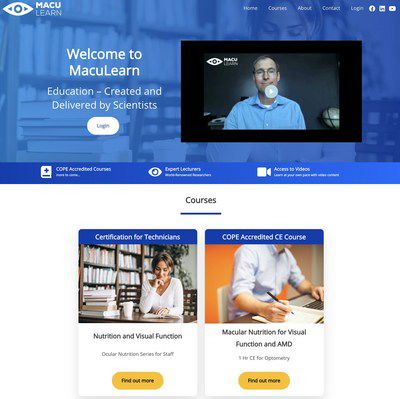 Major New Online Learning Resource For Eye Care Professionals