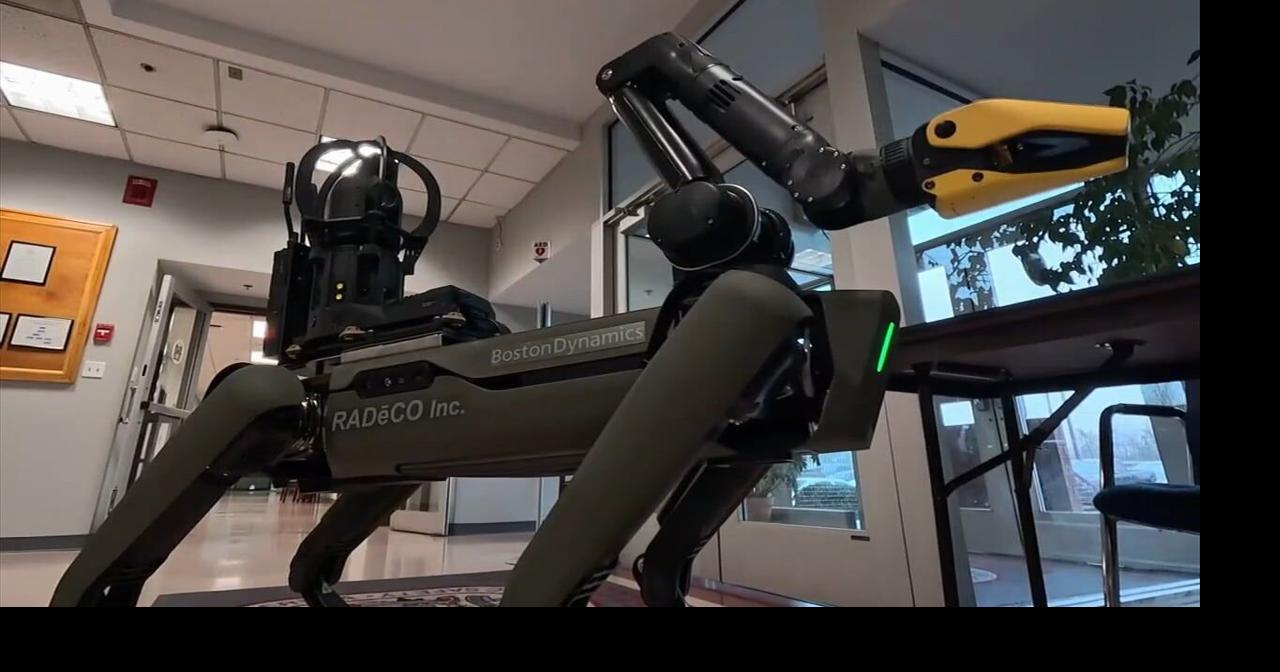 The future is now Montgomery County introduces SPOT, a fourlegged bomb and hazardous device