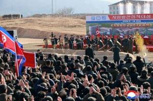 Kim vows to 'transform' North Korea with building drive