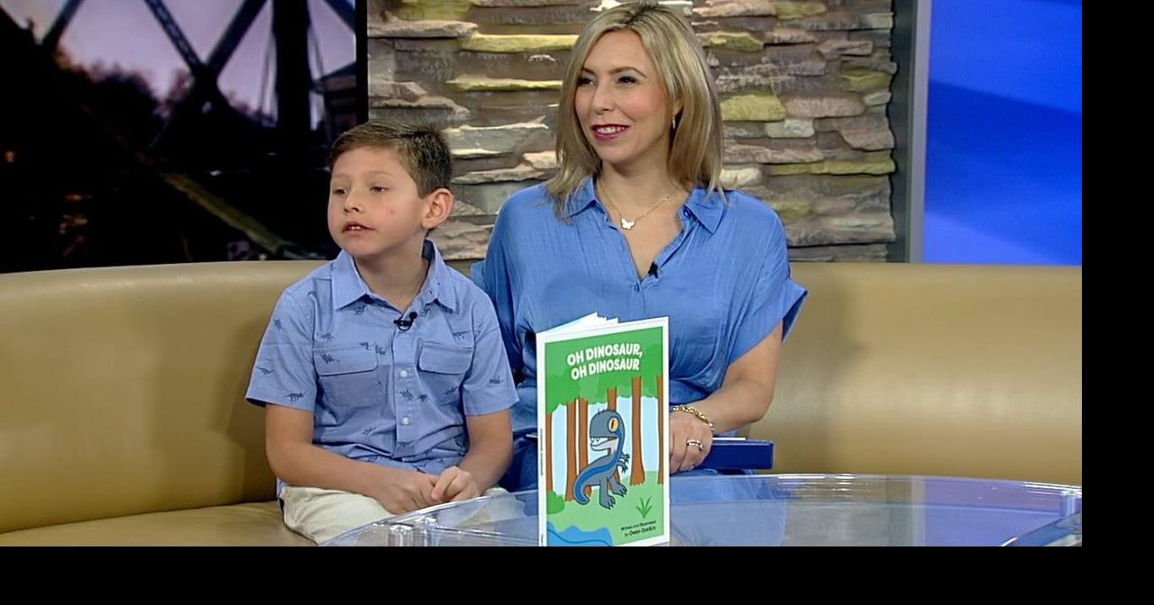'Oh Dinosaur, Oh Dinosaur': 2nd-grader authors book