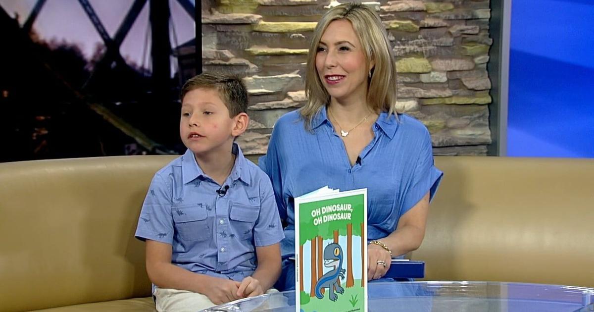 'Oh Dinosaur, Oh Dinosaur': 2nd-grader authors book