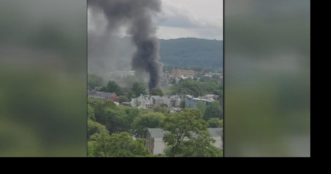 Man rescued after row home fire in Allentown | Lehigh Valley Regional ...