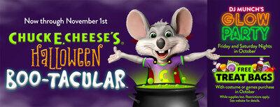 Cec Entertainment Debuts Chuck E Cheese S Halloween Boo Tacular A New Month Long Event Celebrating Halloween In Store At Home And Online News Wfmz Com