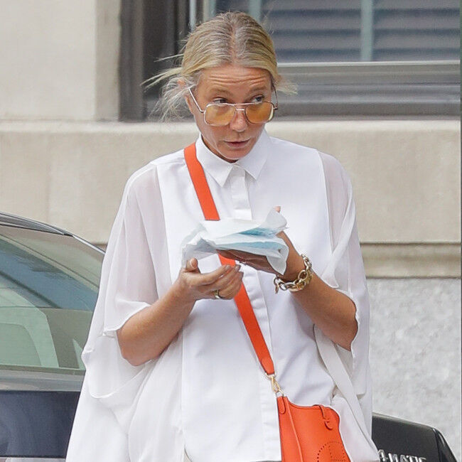 Gwyneth Paltrow, 51, flashes legs and ageless figure in skintight