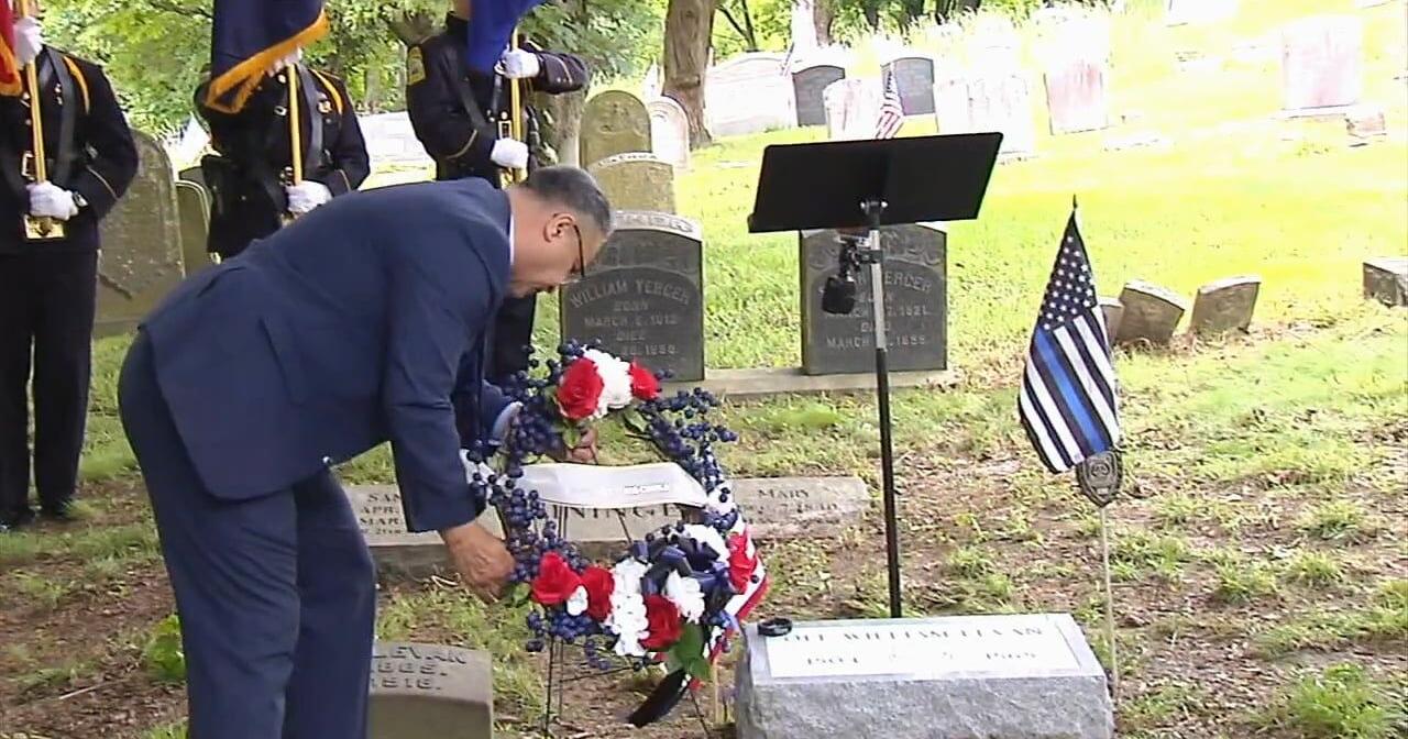 First Reading police officer killed in line of duty honored with gravesite dedication - Vimarsana News