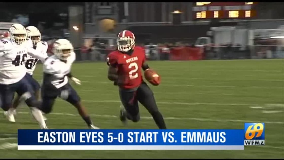 Easton Eyes 5 0 Start With Emmaus Coming To Town Sports Wfmz Com