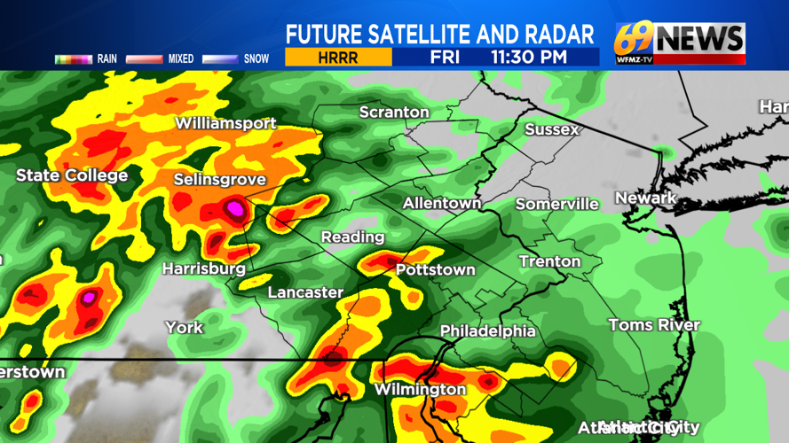 Flood Watch: Heavy rain at times Friday night, Saturday morning may ...