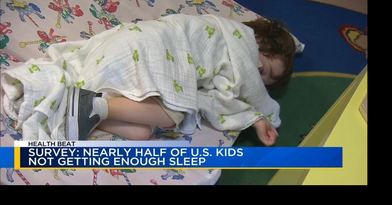 Health Beat: Poll says kids not getting enough sleep