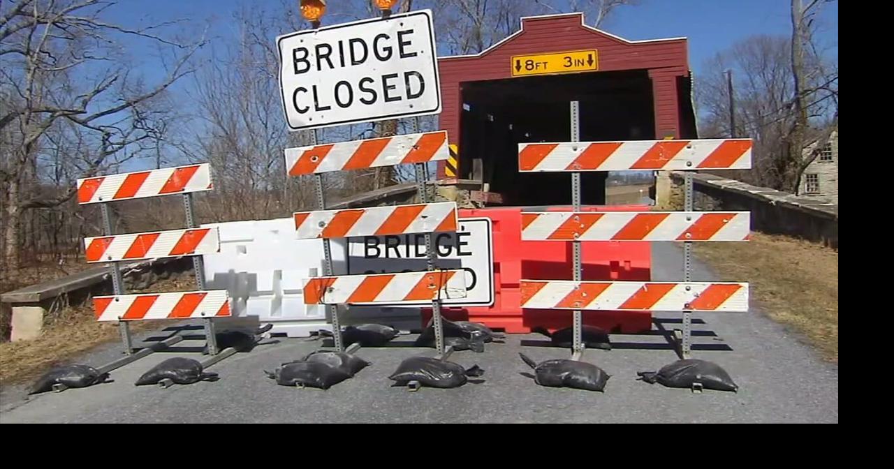 Historic covered bridge, closed for repairs, set to reopen next week ...