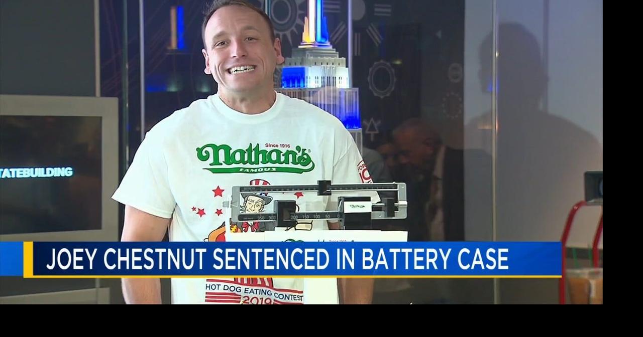 Competitive eater Joey Chestnut faces probation ahead of visit to ...