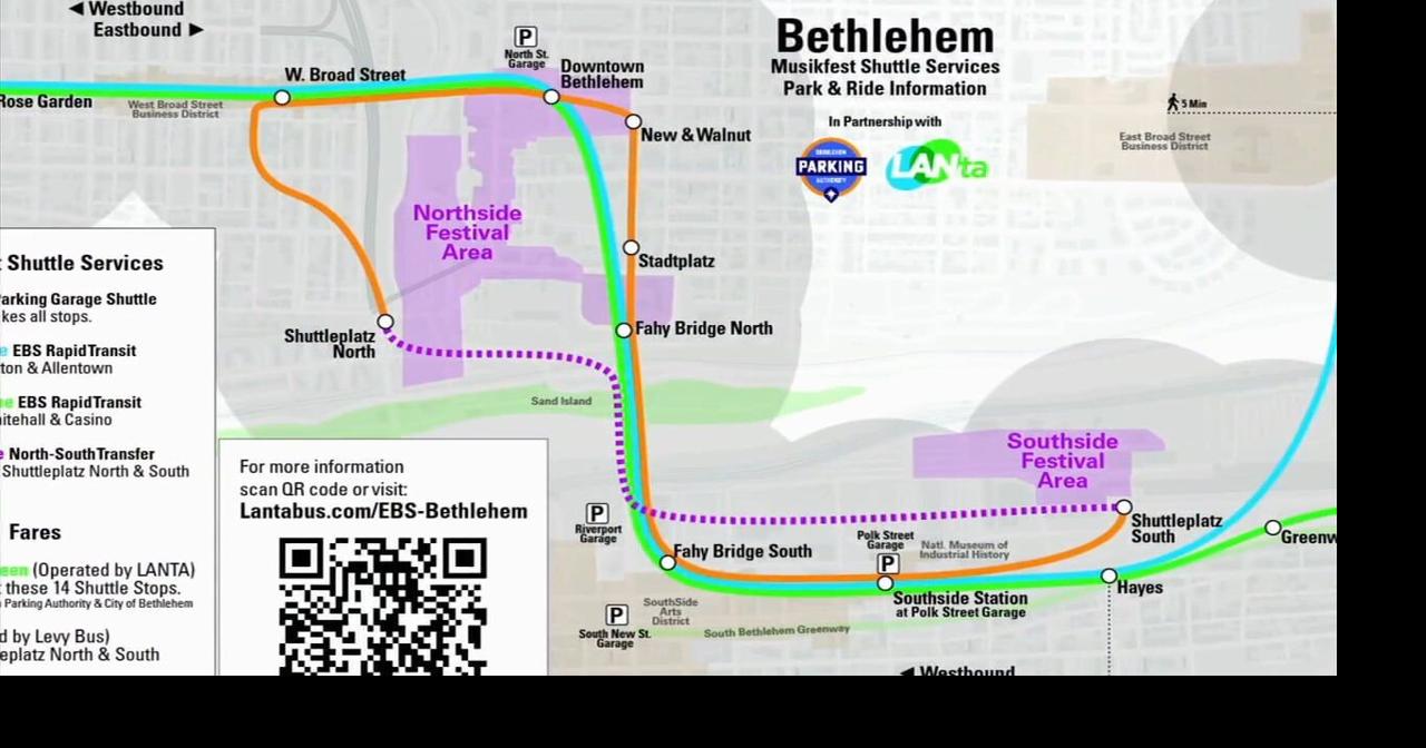 Preps for Musikfest underway, transit map unveiled ahead of event ...