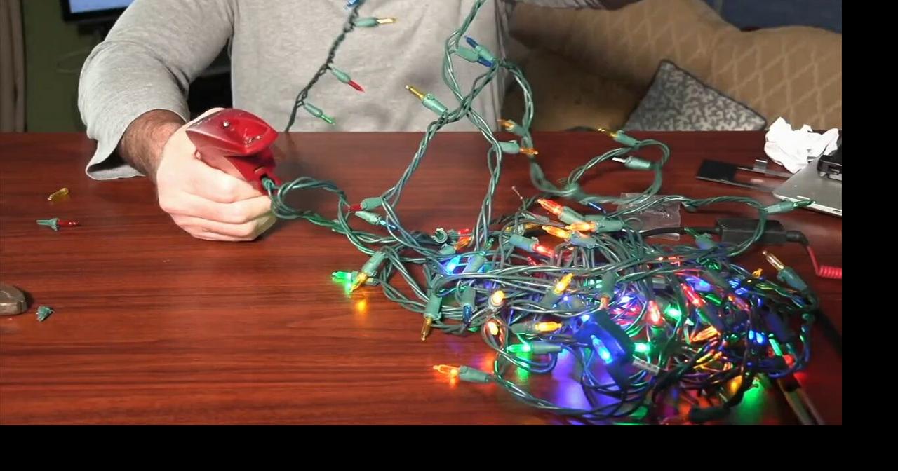 What the Tech? An easy way to fix Christmas lights What The Tech