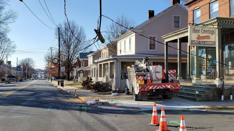 Crash closes Route 100, knocks out power in Bally Berks Regional News