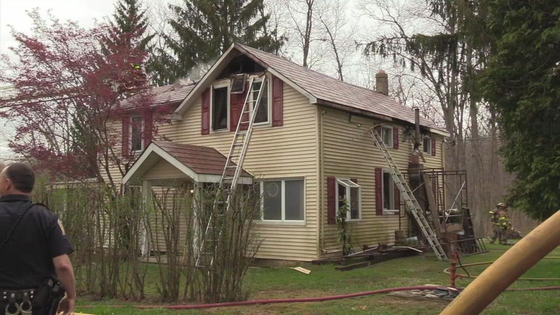 Fire Damages Home In Moore Township Video Wfmz Com
