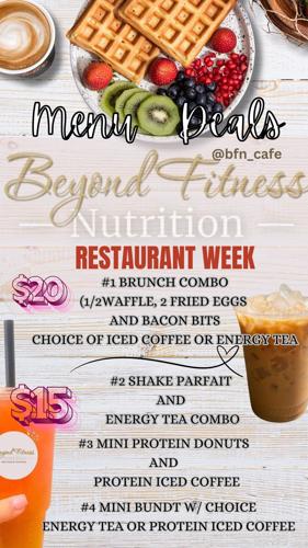 Beyond Fitness Nutrition menu | | wfmz.com
