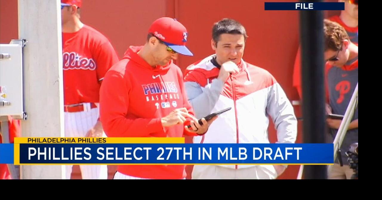 Phillies brass mulling their options in upcoming MLB Draft, Video