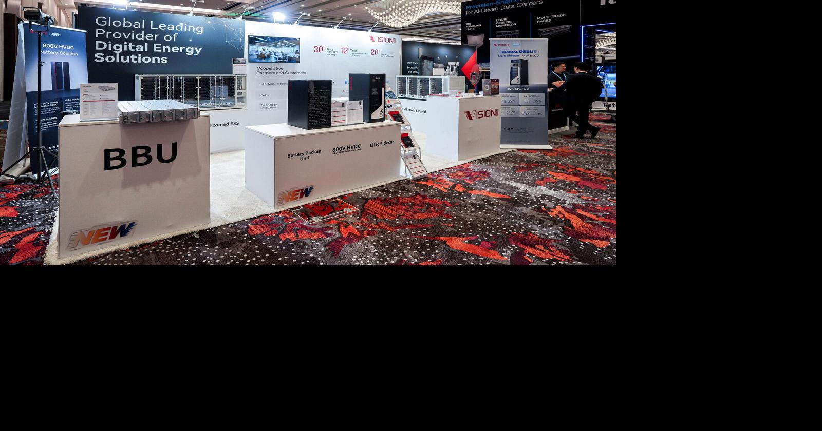 LiLic Sidecar Debuts at YOTTA 2026 as Vision Group Showcases New Power Solutions for AI Infrastructure