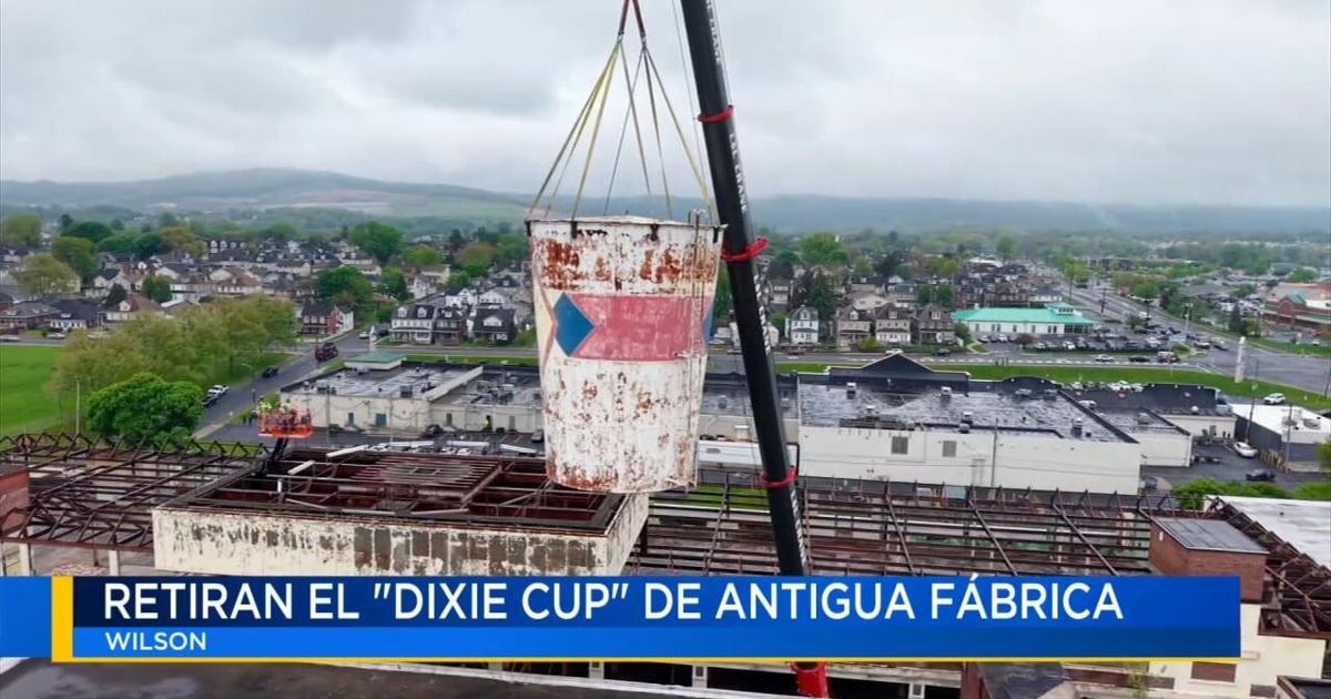 Exploding Dixie Cup Retiran icónico “Dixie Cup” de antigua fábrica en Wilson | Noticias ...