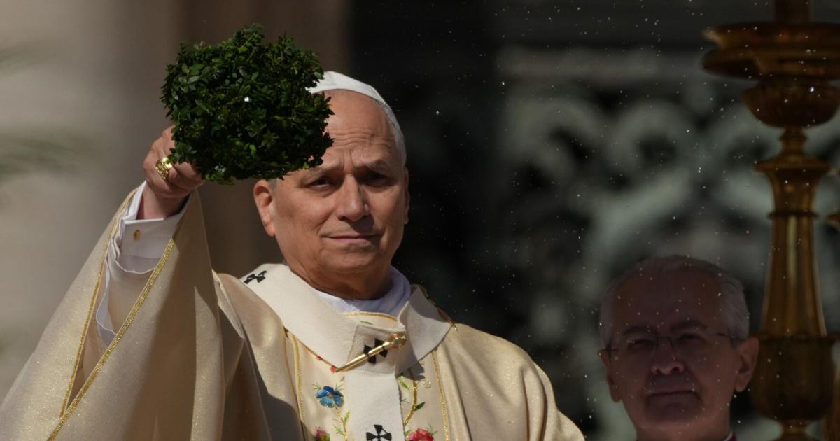 Pope Leo urges peace in first Easter Mass as Christians celebrate in ...