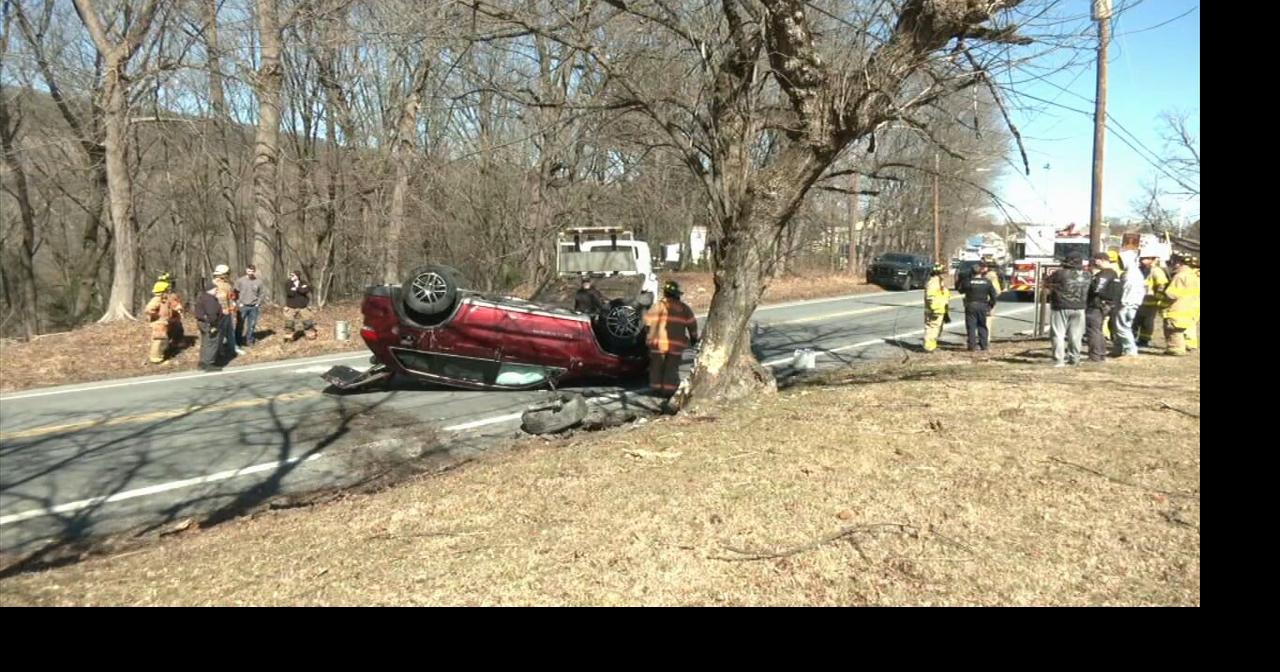 Driver injured in Carbon Co. rollover crash | Carbon County Area | wfmz.com