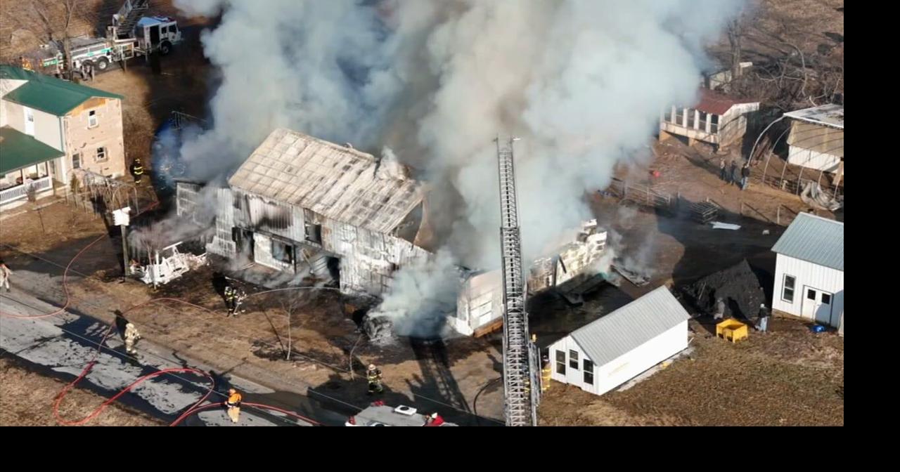 Firefighter hurt battling intense barn fire in Maxatawny | Northern ...