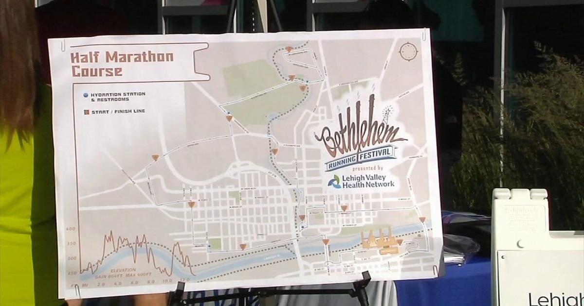 Bethlehem Running Festival courses unveiled Lehigh Valley Regional