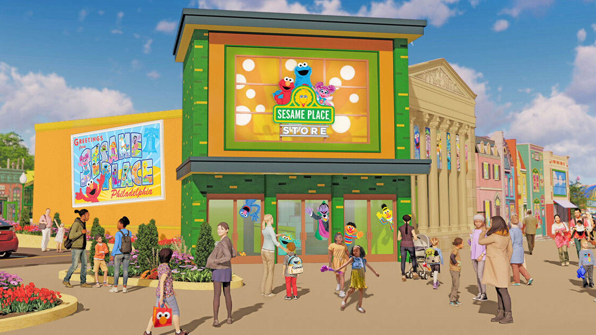 Bucks County prepares for grand opening of largest-ever Sesame Road-themed retailer | Expertise, Indulge, Discover
