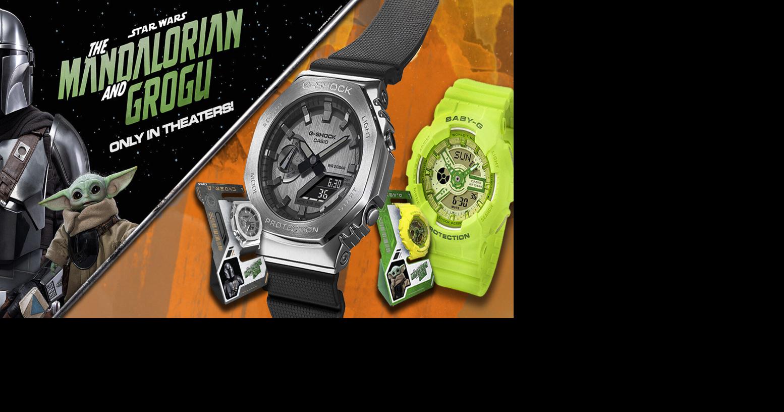 G-SHOCK ANNOUNCES GLOBAL COLLABORATION WITH "STAR WARS: THE MANDALORIAN AND GROGU"