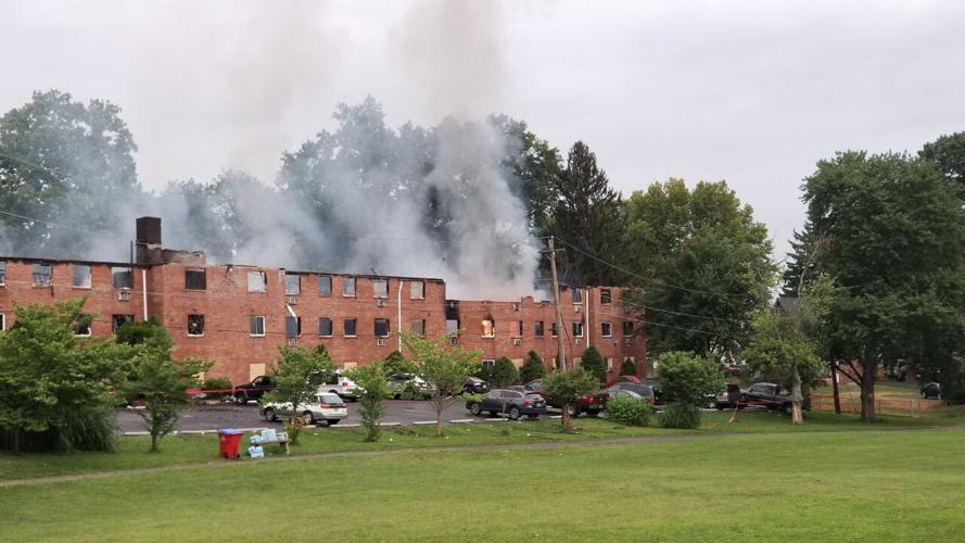 PHOTOS Crews battle massive fire at apartment complex in Chester County Southeastern