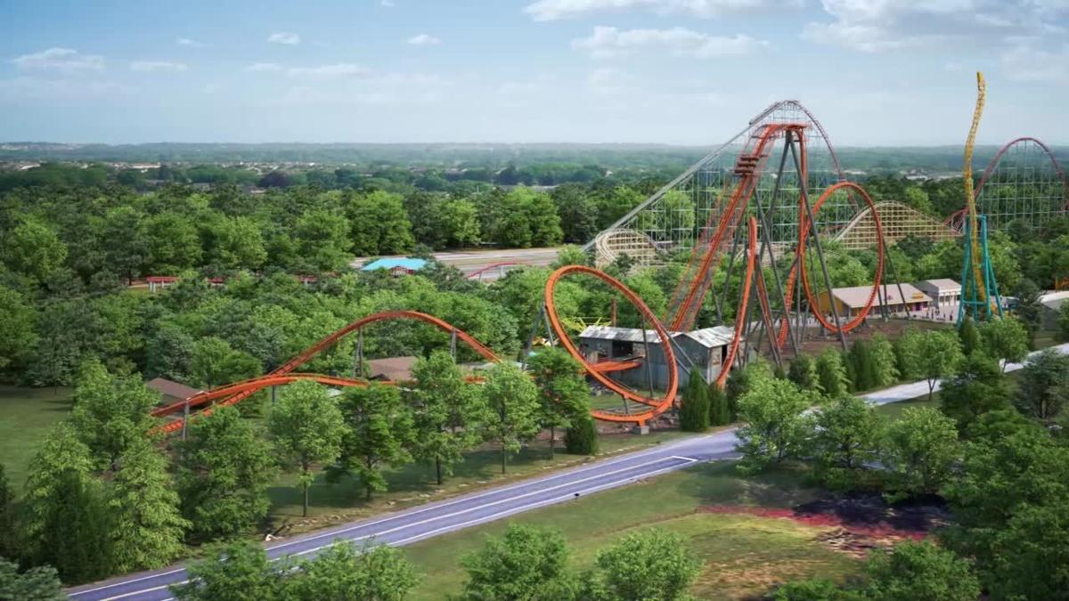 Dorney Park adding Iron Menace, a new rollercoaster