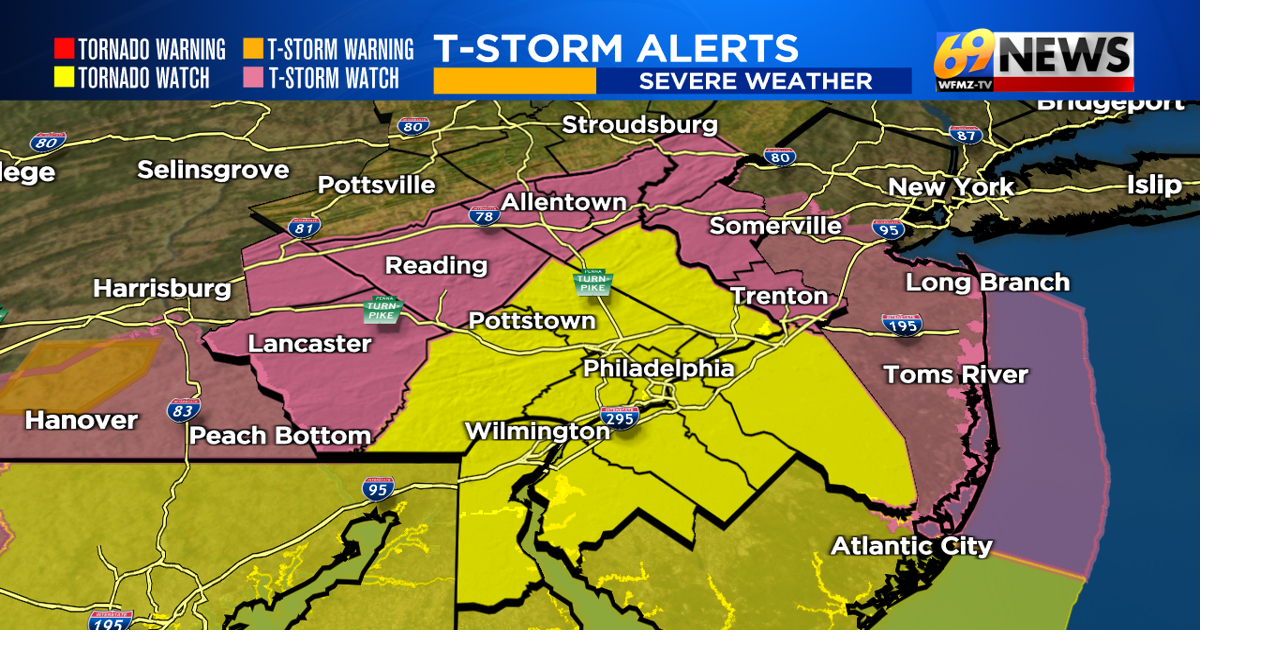 Tracking gusty downpours with potential for flooding and severe weather through early evening